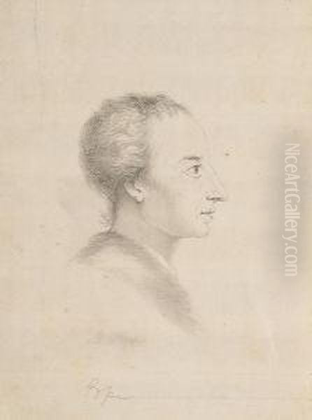 Portrait Of Alexander Pope Oil Painting by Richardson. Jonathan