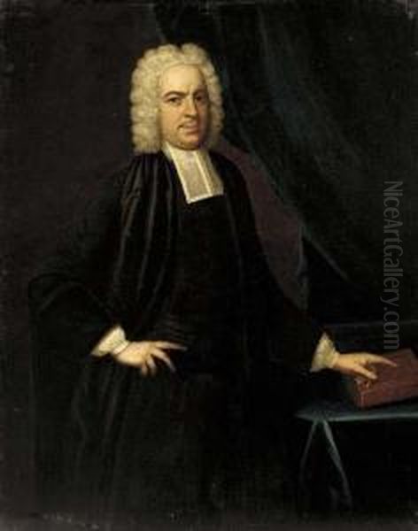 Portrait Of John Eyre Oil Painting by Richardson. Jonathan