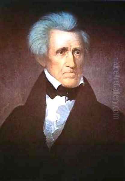 General Andrew Jackson Oil Painting by Asher Brown Durand