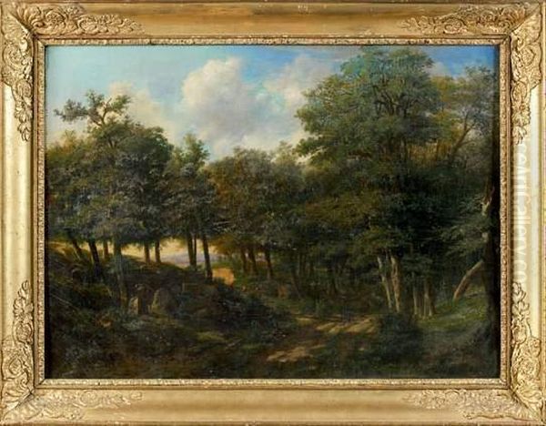 Sans Titre Oil Painting by Francois Edme Ricois