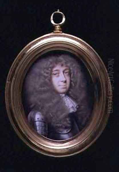 Portrait miniature of Charles Middleton Oil Painting by Nicholas Dixon