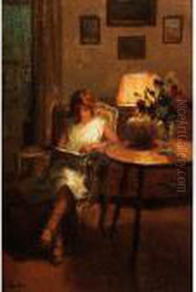 Harriet Oil Painting by Marcel Rieder