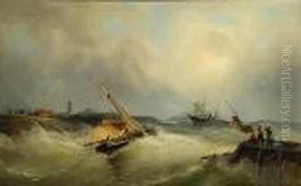 Marine Oil Painting by Nicolaas Riegen