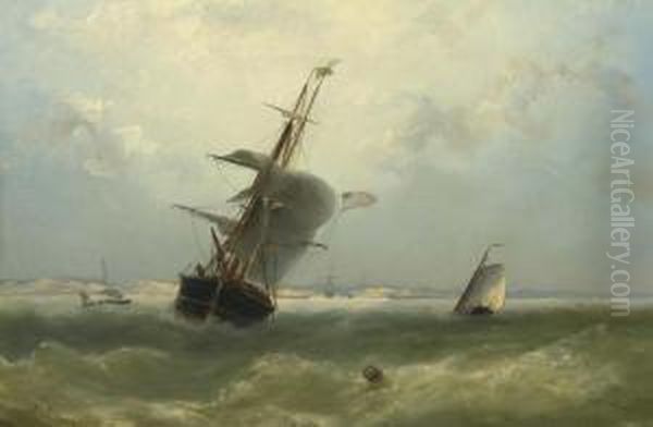 Marine. Oil Painting by Nicolaas Riegen