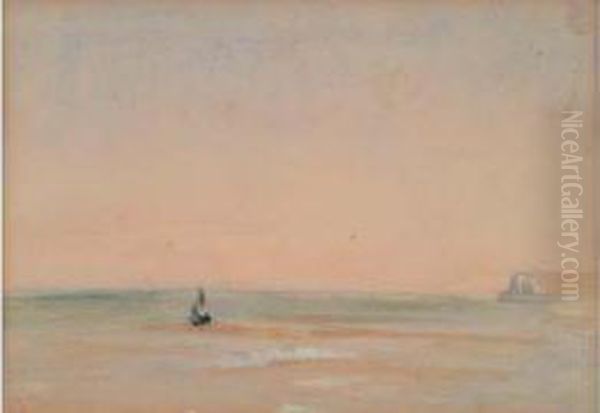 Impression Marine Oil Painting by Leon Louis Riesener