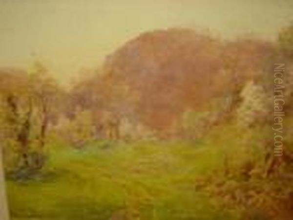 Gilbert Scarr Ambleside Oil Painting by Cuthbert Rigby