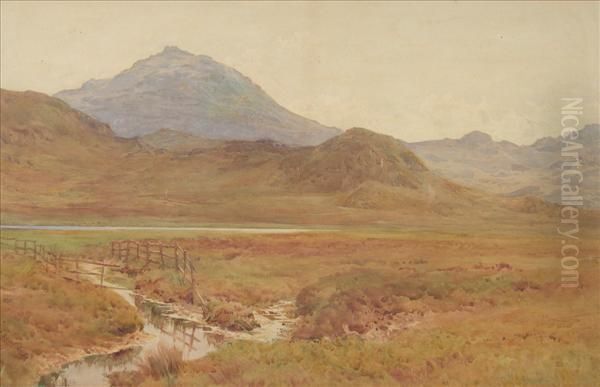 Eel Tarn Oil Painting by Cuthbert Rigby