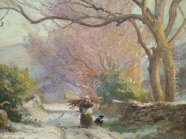 Untitled Oil Painting by Ernest Higgins Rigg