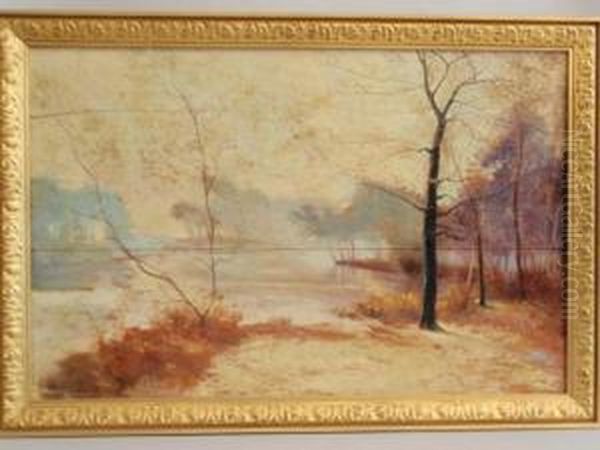 Paysage Oil Painting by Albert Gabriel Rigolot