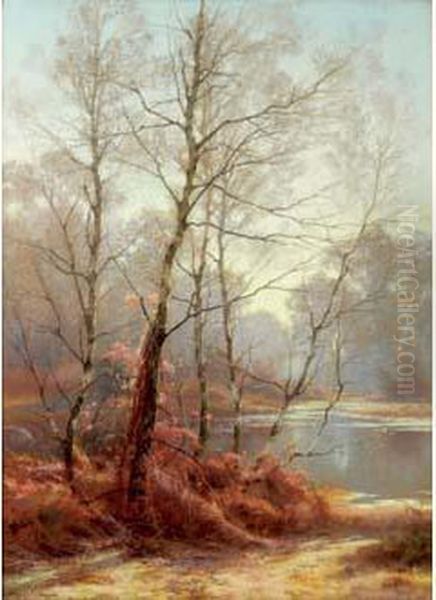 Automne Oil Painting by Albert Gabriel Rigolot