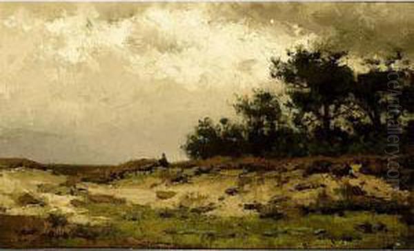 'in Gelderland' Oil Painting by Willem Cornelis Rip