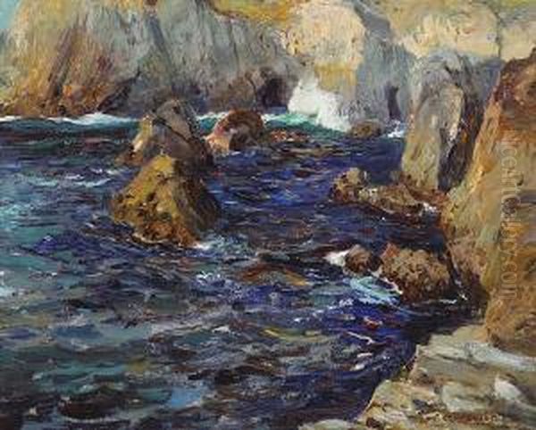 The Inlet Oil Painting by William Frederick Ritschel