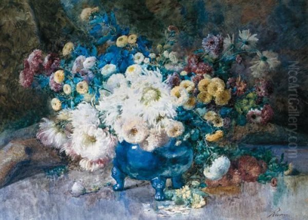 Fleurs D'automne by Francois Rivoire