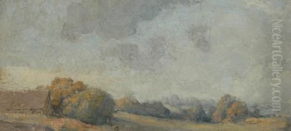 Sussex Landscape Oil Painting by Tom Roberts