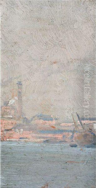 Sydney Harbour Oil Painting by Tom Roberts