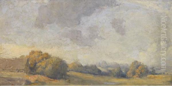 Sussex Landscape Oil Painting by Tom Roberts