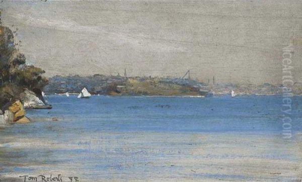 Sydney Harbour Impression Oil Painting by Tom Roberts