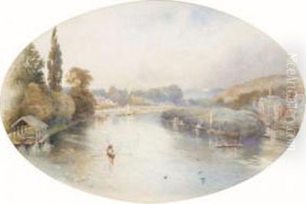 Richmond On Thames Oil Painting by Charles Robertson