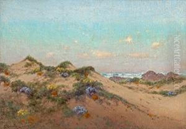 Summer Sand Dunes Oil Painting by Charles Robinson