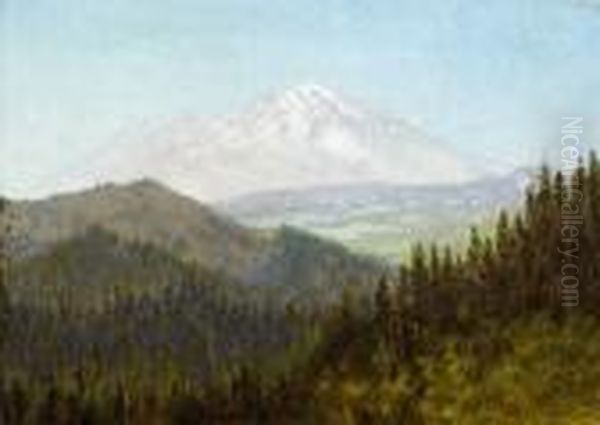 Mt. Shasta Oil Painting by Charles Robinson