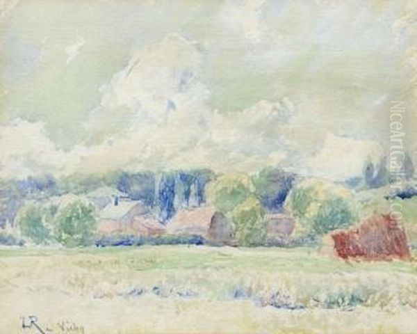 Paisaje De Vichy by Juan Jose Rochelt Y Amann