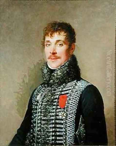 Portrait of Eugene de Beauharnais 1781-1824 Oil Painting by Michel-Martin Drolling