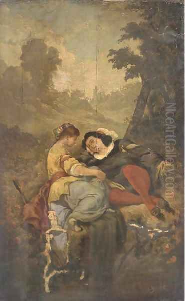 The lover's tryst Oil Painting by William Dyce