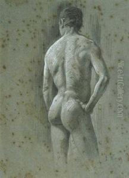 Desnudo Masculino Oil Painting by Lluis Roig Ensenat