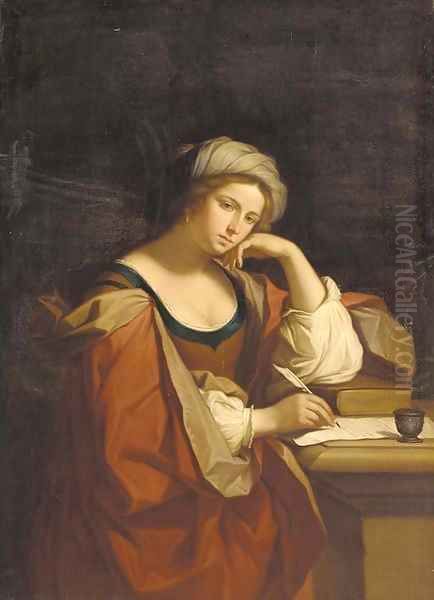 The Persian sybil Oil Painting by Domenico Zampieri (Domenichino)