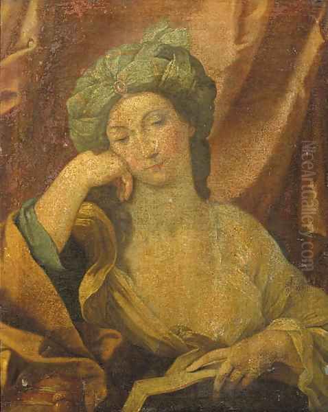 The Cumaean Sibyl 4 Oil Painting by Domenico Zampieri (Domenichino)