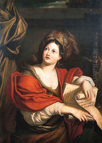 The Cumaean Sibyl 3 Oil Painting by Domenico Zampieri (Domenichino)