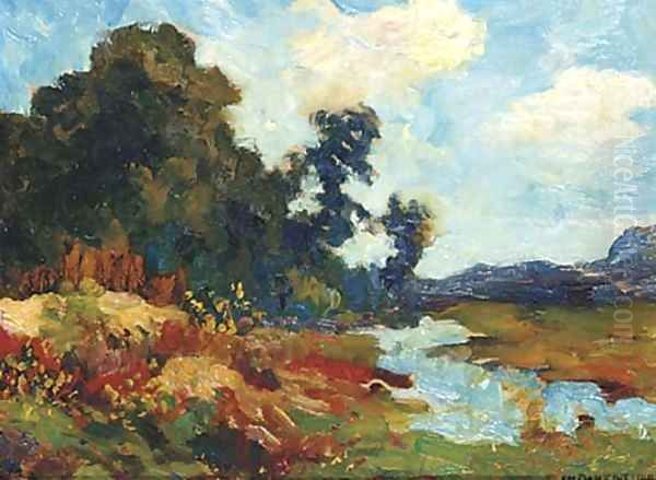 An impression of summer Oil Painting by Charles Dankmeijer