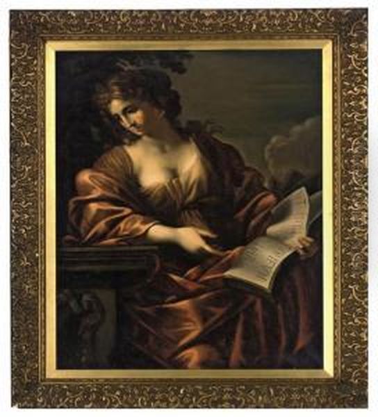 The Cumean Sybil Oil Painting by Giovanni Francesco Romanelli