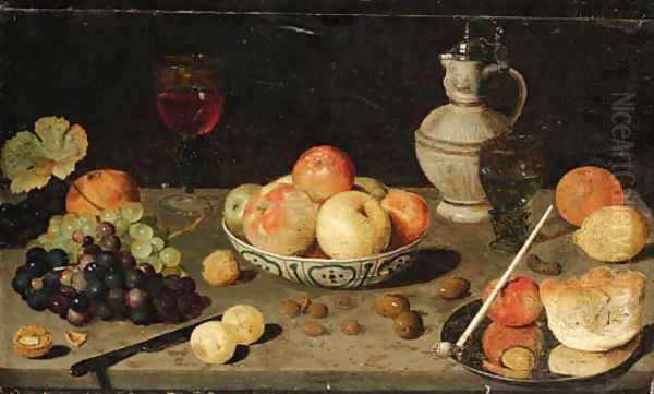 Still life Oil Painting by Floris Claesz. van Dyck