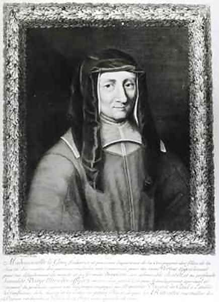 Portrait of Louise de Marillac 1591-1660 2 Oil Painting by Gaspard Duchange