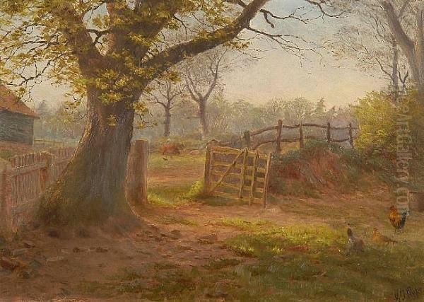 The Afternoon Sun Oil Painting by George Thomas Rope