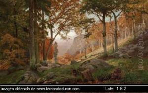 Firmado En 1915 Oil Painting by Antoni Ros Y Guell