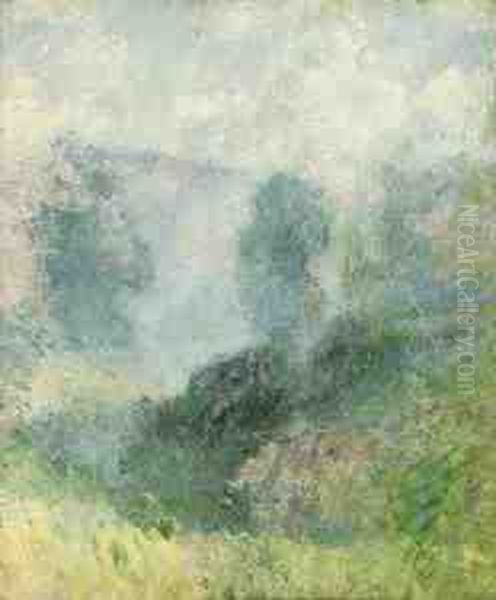 Rising Mists Oil Painting by Guy Rose