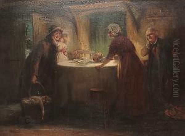 The Homecoming; And The Errant Child Oil Painting by Alexander Rosell