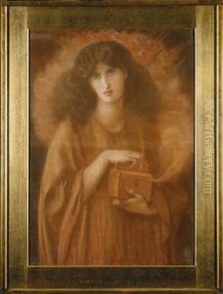 Pandora Oil Painting by Dante Gabriel Rossetti