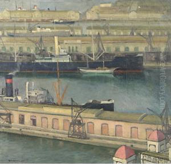 Il Porto Di Trieste by Romano Rossini