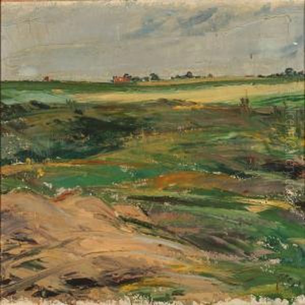 Landscape Oil Painting by Peter Rostrup Boyesen