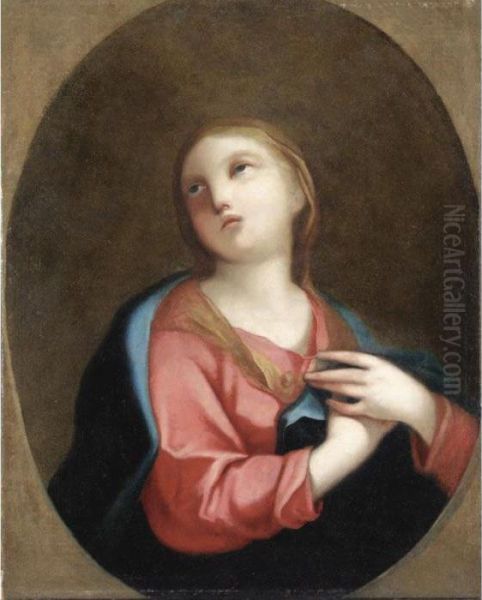 Madonna Oil Painting by Pietro Antonio Rotari