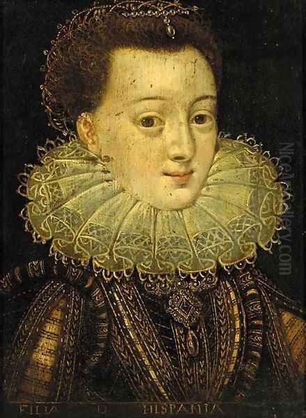 Portrait of a lady Oil Painting by Anthonis Mor Van Dashorst