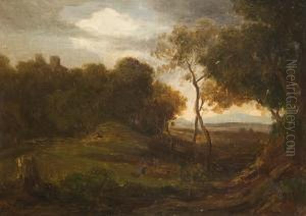 Stimmungslandschaft Oil Painting by Philipp Roth