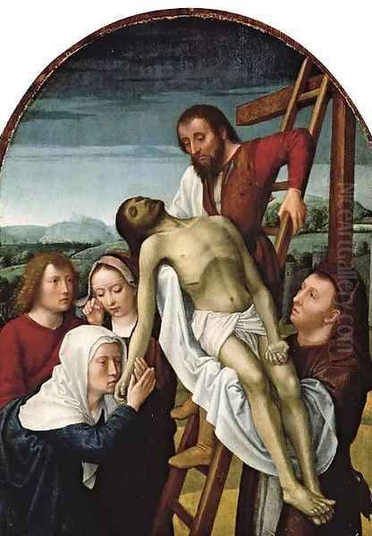 The Deposition 2 Oil Painting by Gerard David