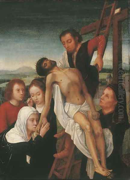 The Deposition Oil Painting by Gerard David