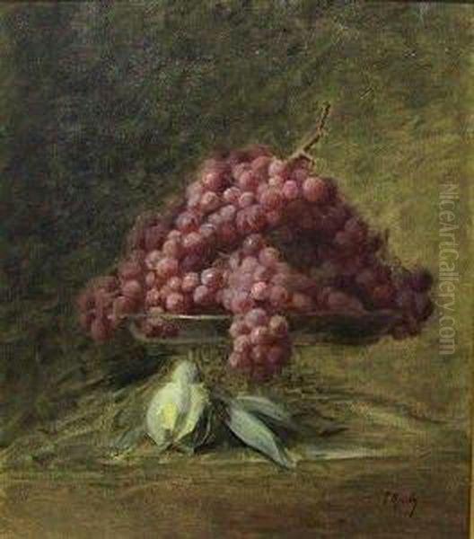 Coupe De Raisins Oil Painting by Alfred Rouby