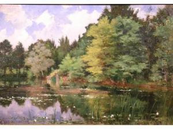 Saint Symphorien Oil Painting by Gaston-Marie-Anatole Roullet