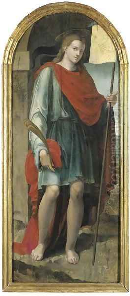 Saint Venantius Oil Painting by (Nicola di Filotesio) Cola dell'Amatrice